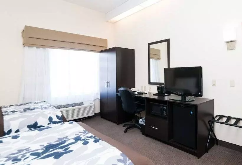 ２ダブルベッドのスタンダードルーム, Sleep Inn & Suites Hagerstown