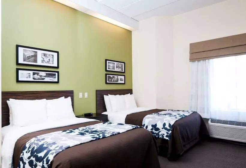 ２ダブルベッドのスタンダードルーム, Sleep Inn & Suites Hagerstown