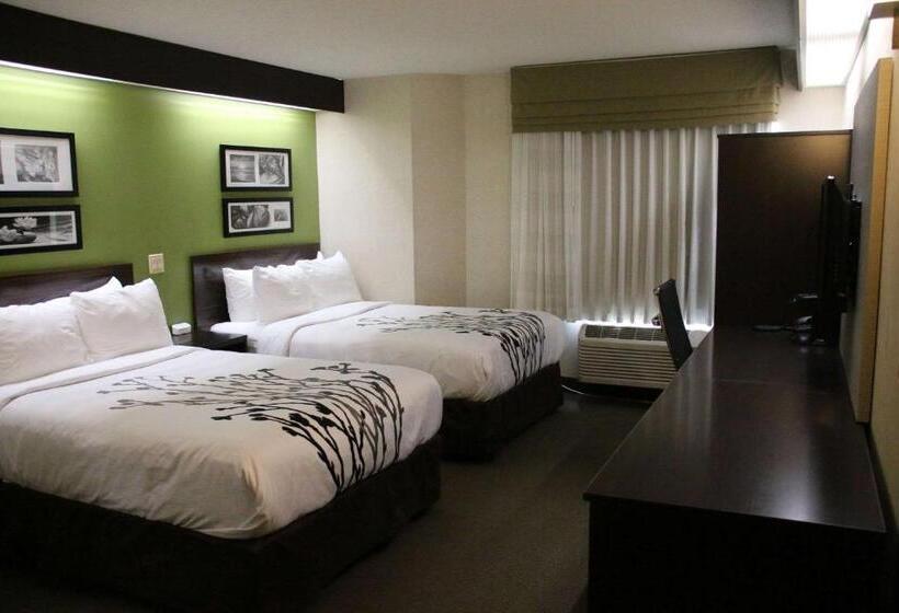스탠다드 룸 더블 침대 2개, Sleep Inn Near Great Lakes Naval Base