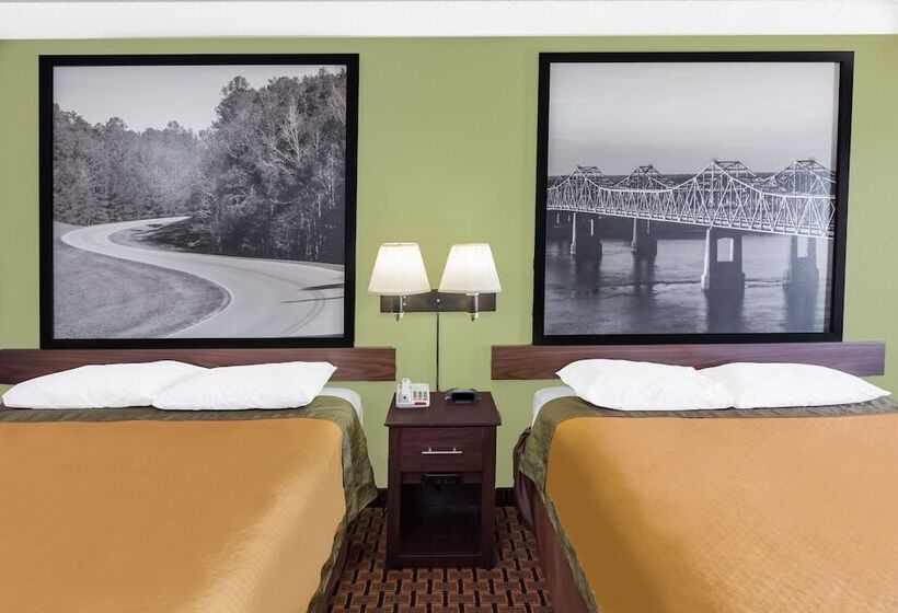 غرفه قياسيه سريرين مزدوجين, Super 8 By Wyndham Madison/ridgeland Area