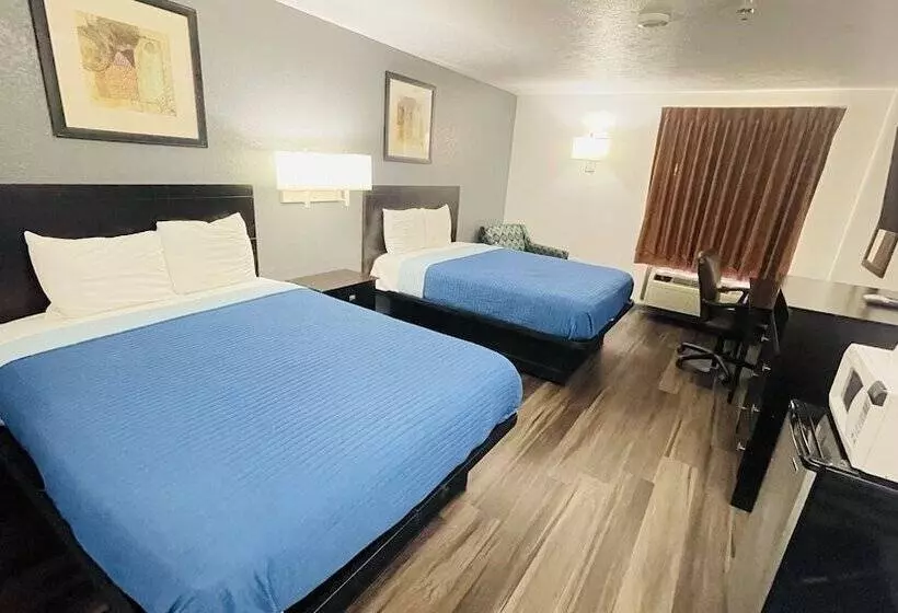 ２ダブルベッドのスタンダードルーム, Americas Best Value Inn Pinckneyville