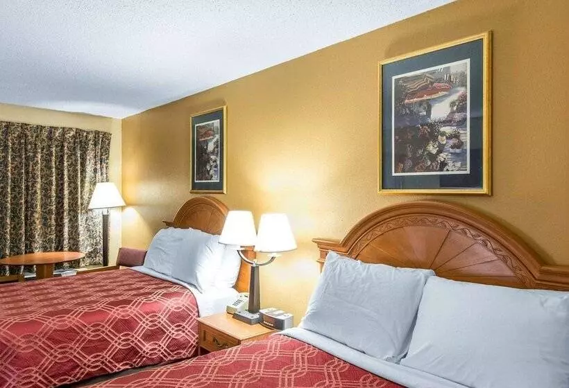 2ダブルベッドのスタンダードルーム, Econo Lodge