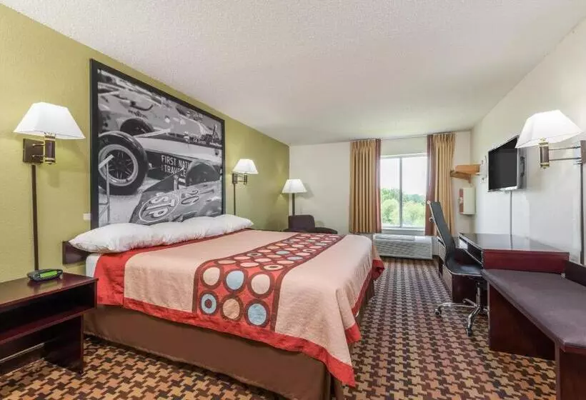 キングサイズベッドのスタンダードルーム, Super 8 By Wyndham Cloverdale In