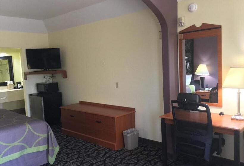 스탠다드 룸 킹사이즈 침대, Super 8 By Wyndham Fairfield Tx