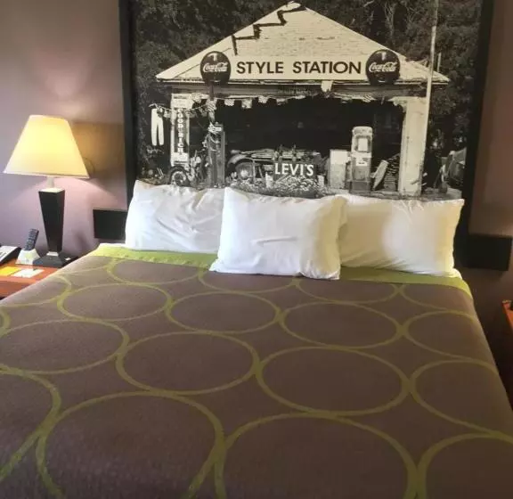 キングサイズベッドのスタンダードルーム, Super 8 By Wyndham Fairfield Tx