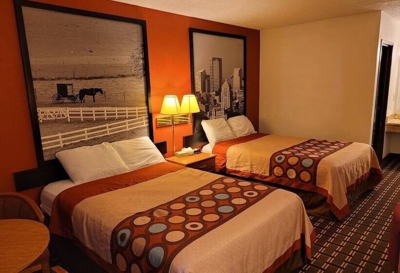 غرفه قياسيه سريرين مزدوجين, Super 8 By Wyndham Newcomerstown