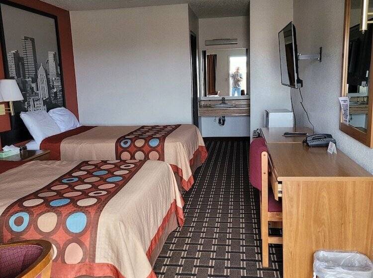 غرفه قياسيه سريرين مزدوجين, Super 8 By Wyndham Newcomerstown