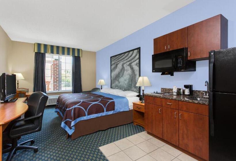 스탠다드 스튜디오 킹침대, Super 8 By Wyndham Smithfield Selma