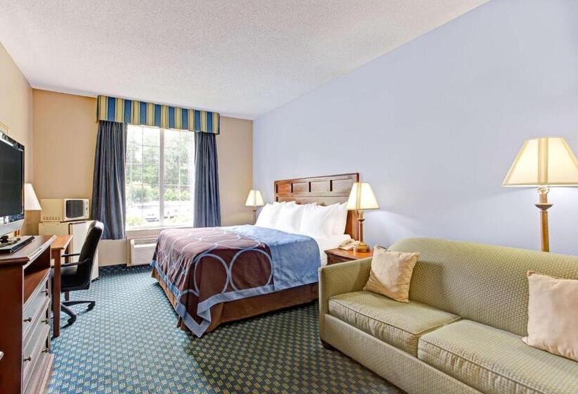 스탠다드 룸 킹사이즈 침대, Super 8 By Wyndham Smithfield Selma