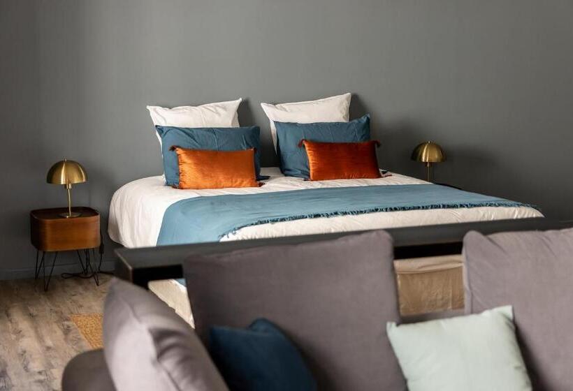 带大床的复式套间, Le Prieuré Notre Dame