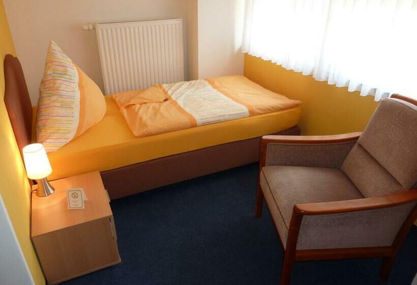 适合残疾人士使用的单人标准间, Kyffhäuserhotel Goldene Aue