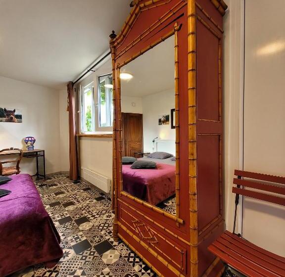 غرفة قياسية ثلاثية, Guest House Près Des Montgolfières