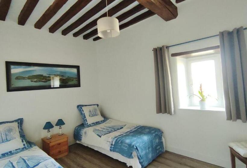 带2个卧室的套房, La Ferme Manoir Saint Barthélemy