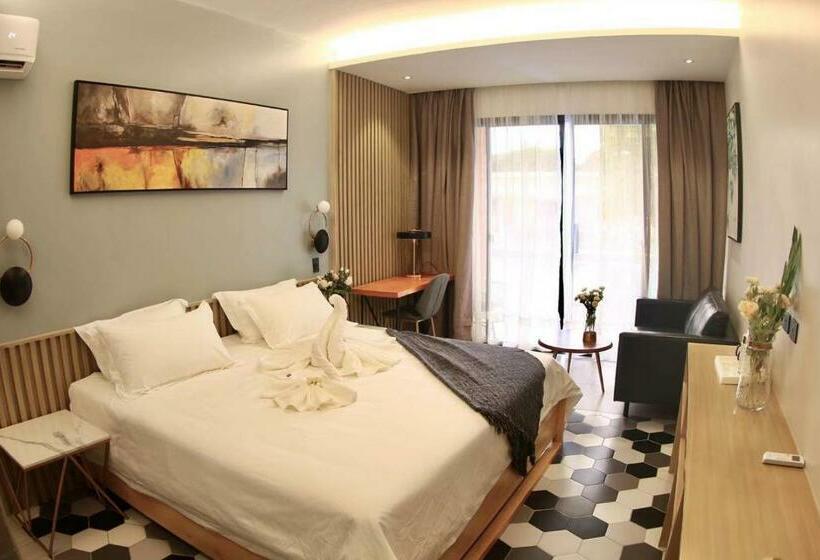 اتاق استاندارد با تخت بزرگ, Only Seed Resort 欧芮希度假酒店