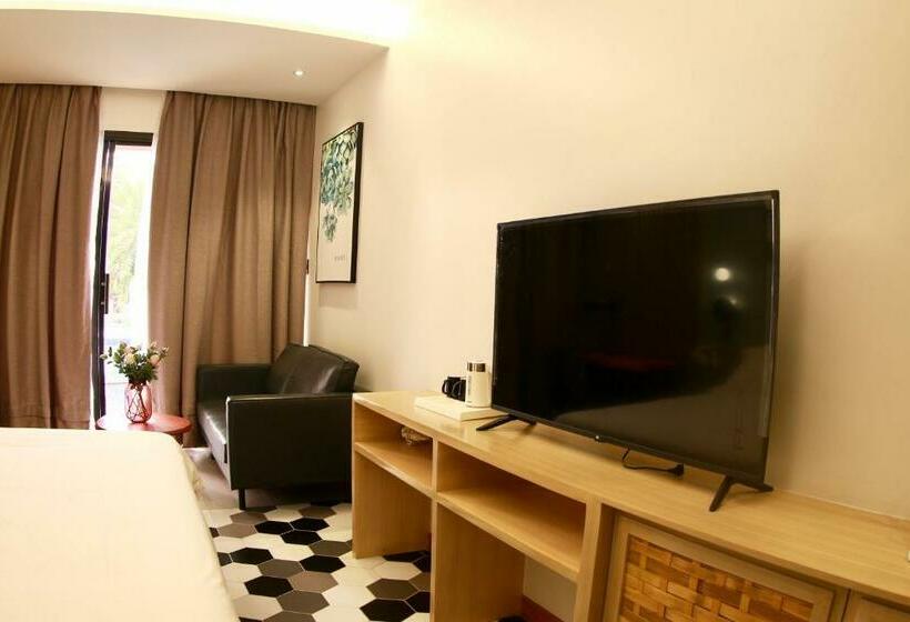 اتاق استاندارد با تخت بزرگ, Only Seed Resort 欧芮希度假酒店