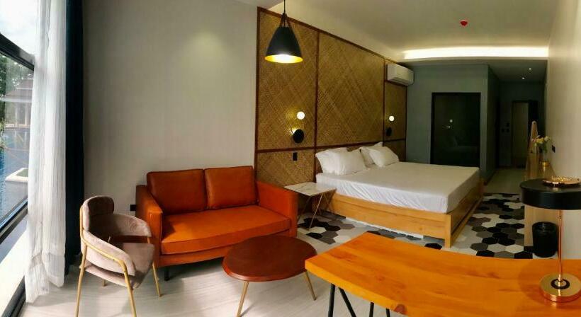 اتاق استاندارد با تخت بزرگ, Only Seed Resort 欧芮希度假酒店