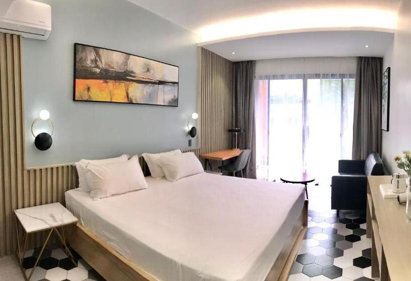 اتاق استاندارد با تخت بزرگ, Only Seed Resort 欧芮希度假酒店