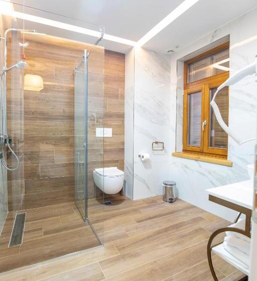 חדר דלוקס עם מרפסת, Vila Ekrem