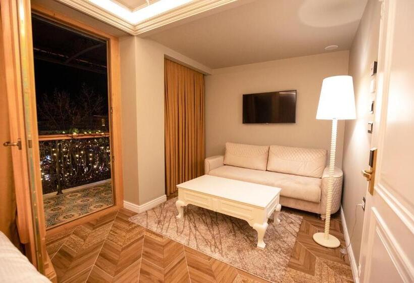 חדר דלוקס עם מרפסת, Vila Ekrem