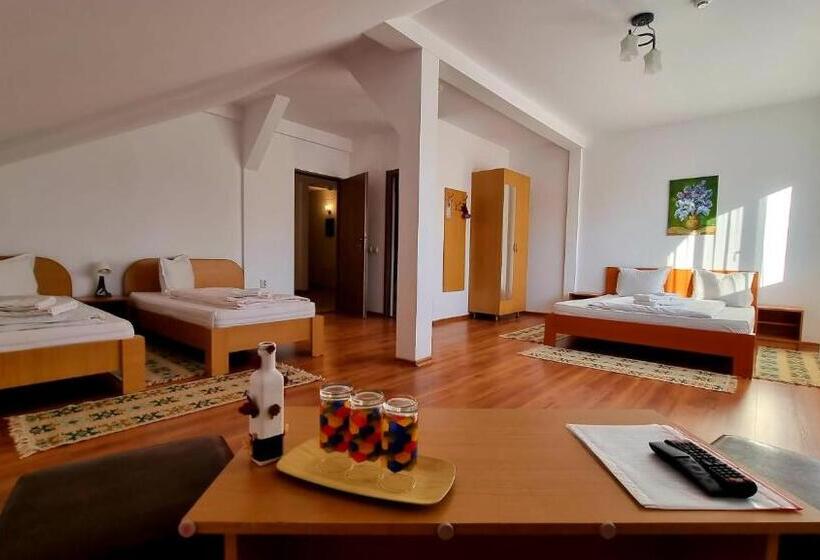Cameră Cvadruplă Standard, Motel Prislop
