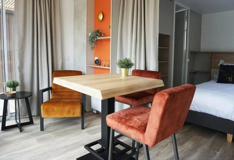 １ベッドルームアパートメント, 2 Persoons Hotelkamer