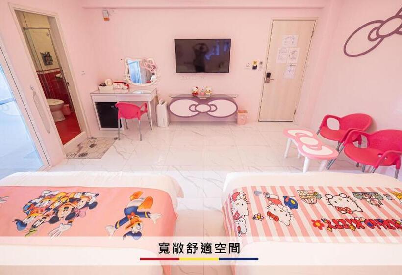 اتاق استاندارد با چشمانداز, 蒙德里安山水民宿