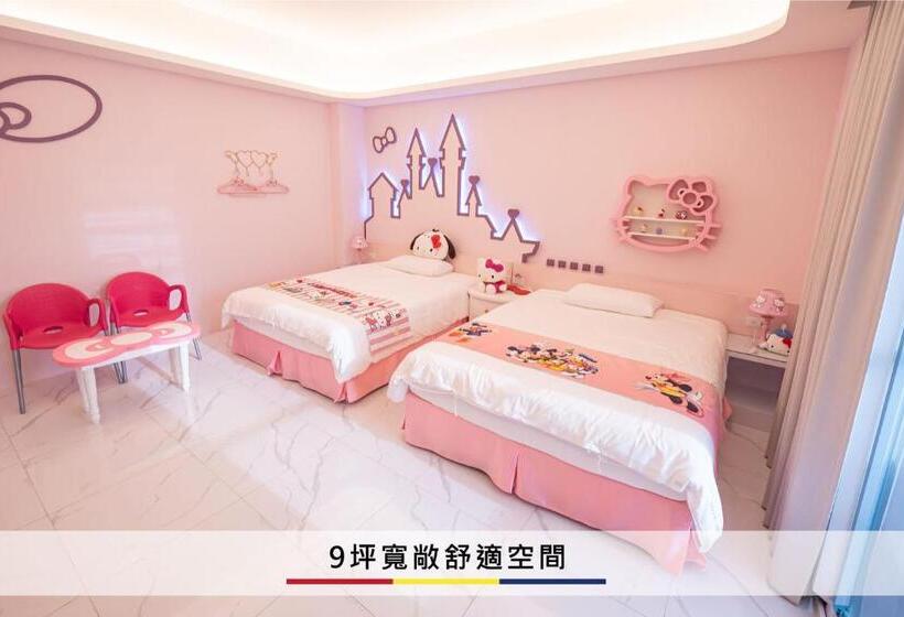 اتاق استاندارد با چشمانداز, 蒙德里安山水民宿