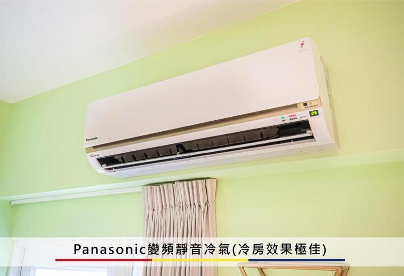 اتاق استاندارد چهار تخته, 蒙德里安山水民宿