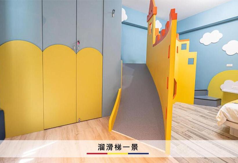 اتاق استاندارد با چشمانداز باغ, 蒙德里安山水民宿