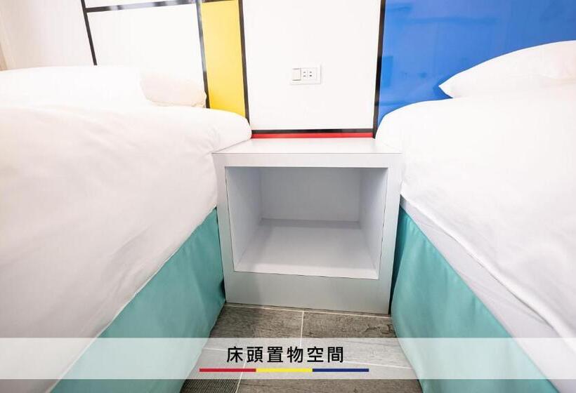 اتاق استاندارد سه نفره, 蒙德里安山水民宿