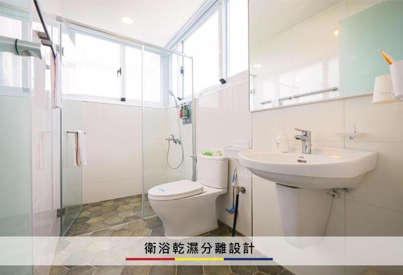 اتاق استاندارد سه نفره, 蒙德里安山水民宿