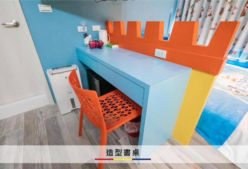 اتاق استاندارد با چشمانداز باغ, 蒙德里安山水民宿