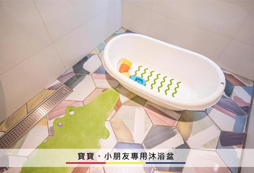 اتاق استاندارد با چشمانداز باغ, 蒙德里安山水民宿