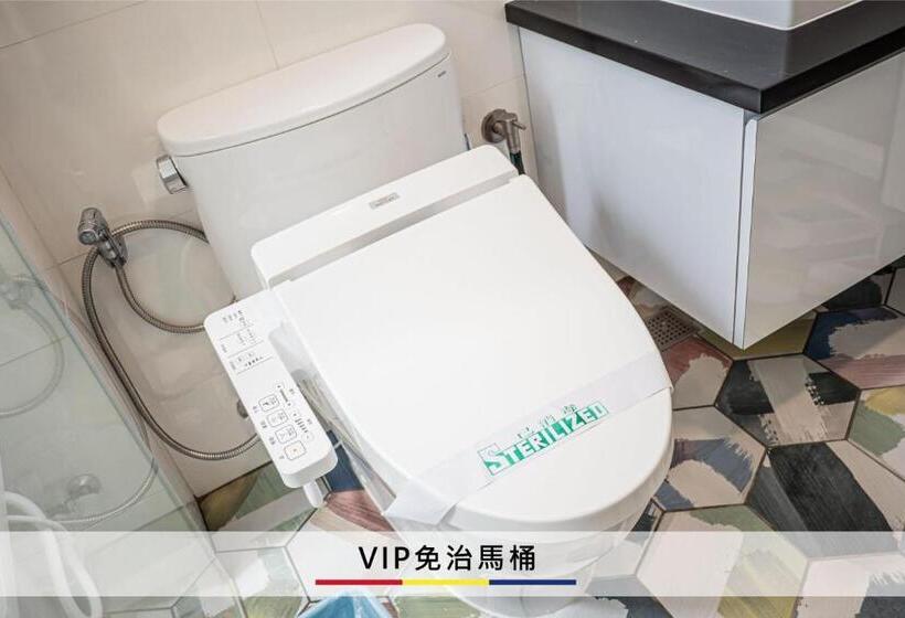 اتاق لوکس با چشم‌انداز دریا, 蒙德里安山水民宿