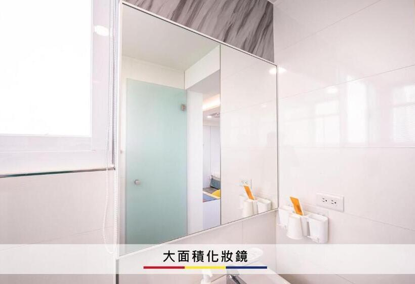 اتاق استاندارد سه نفره, 蒙德里安山水民宿