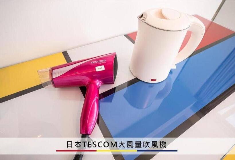 اتاق استاندارد سه نفره, 蒙德里安山水民宿