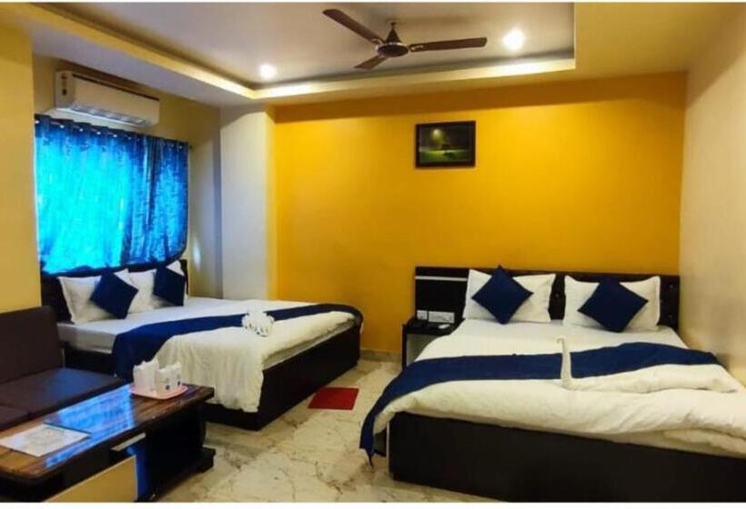 4 Bett Deluxe Zimmer, Goroomgo Avipsha Digha