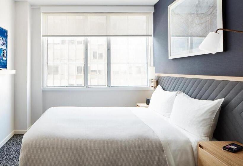 带大床的标准间, Club Quarters Hotel White House, Washington Dc