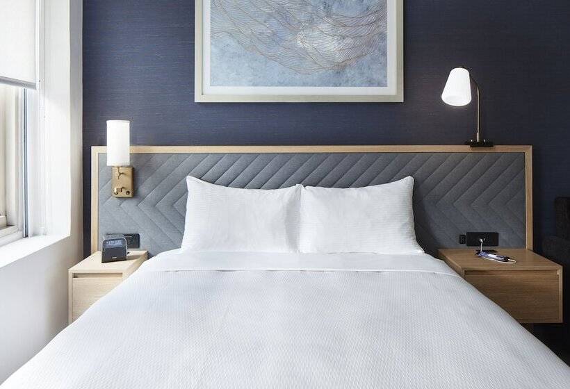 标准间, Club Quarters Hotel White House, Washington Dc