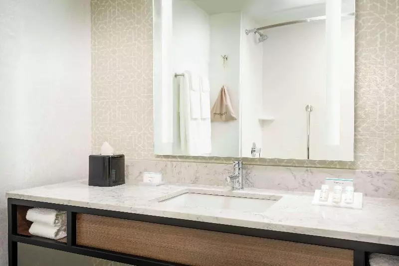 キングサイズベッドのスタンダードルーム, Hilton Garden Inn Annapolis Downtown