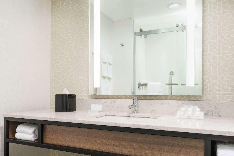 带大床的标准间, Hilton Garden Inn Annapolis Downtown