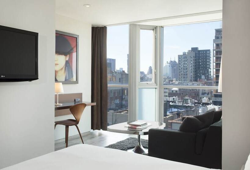 带2个双人床的标准工作室, On Rivington