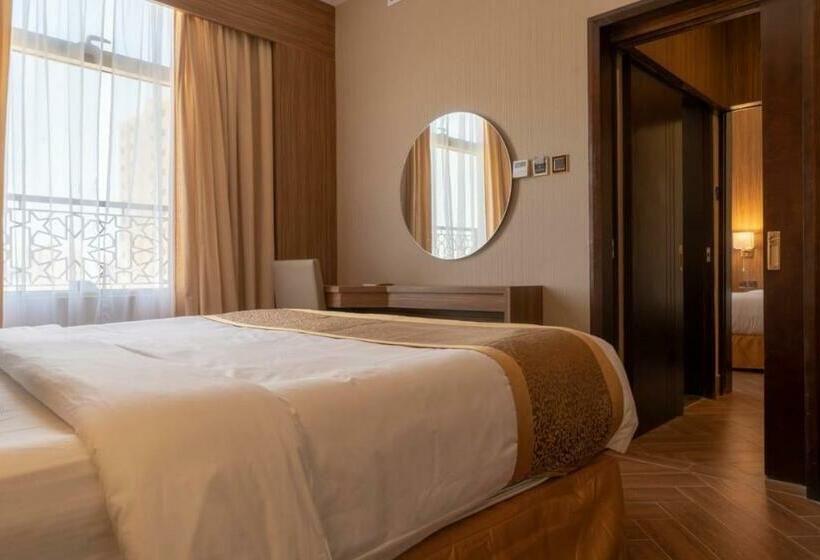 带大床的标准间, Golden Tower Hotel Alkhobar Corniche