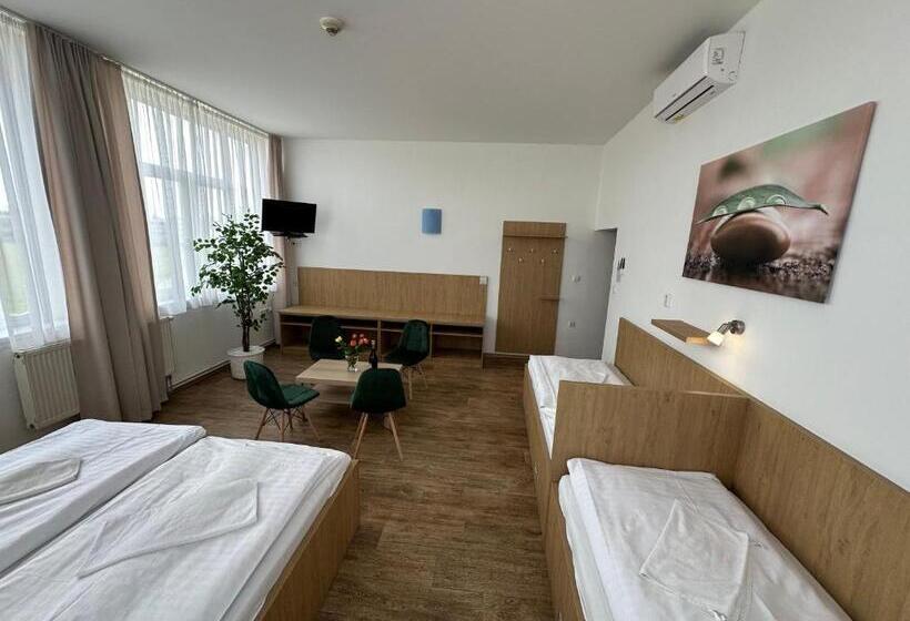 غرفة قياسية رباعية, Penzion Raketa Bowling