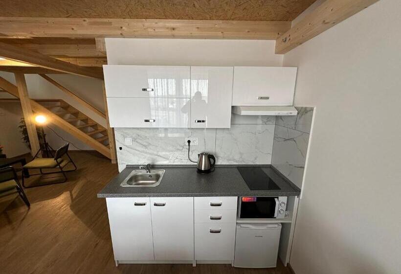 شقة ديلوكس غرفتين نوم, Penzion Raketa Bowling