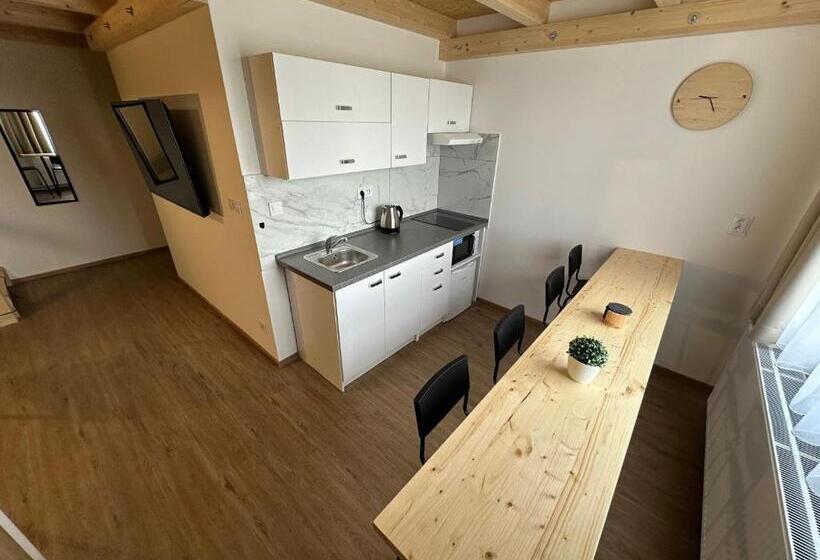 شقة ديلوكس غرفتين نوم, Penzion Raketa Bowling