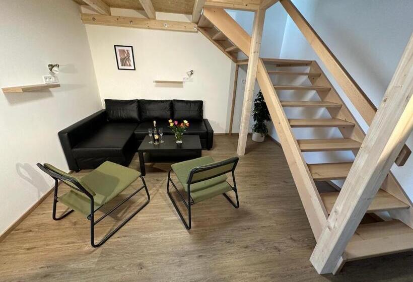 شقة ديلوكس غرفتين نوم, Penzion Raketa Bowling