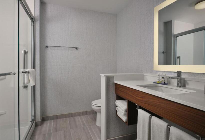 キングサイズベッドのエクゼクティブルーム, Holiday Inn Express & Suites Lockport, An Ihg