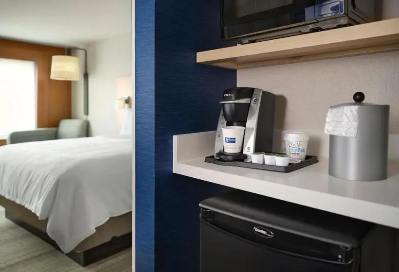 身障者適用キングサイズベッドルーム, Holiday Inn Express & Suites   Lockport, An Ihg