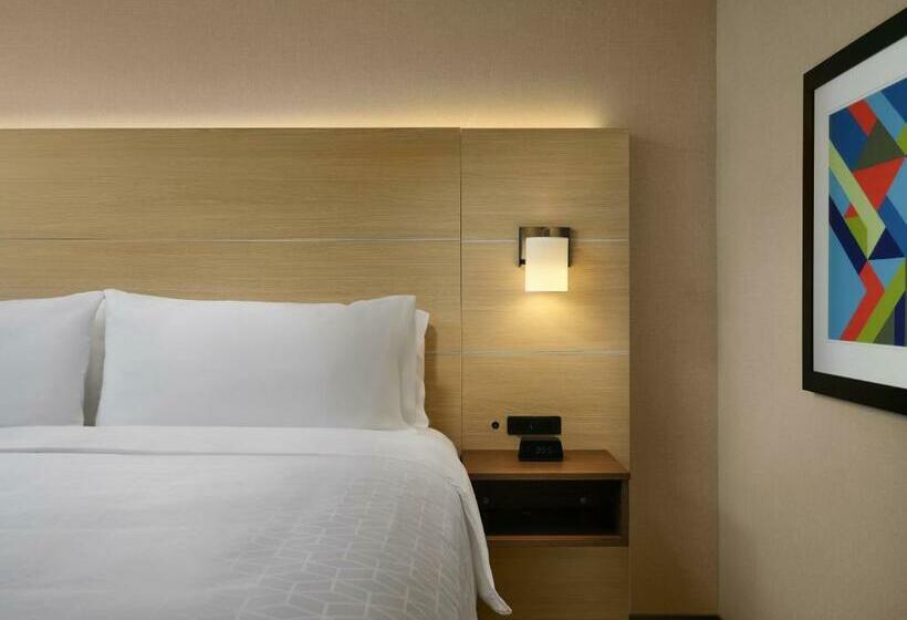 身障者適用キングサイズベッドルーム, Holiday Inn Express & Suites Lockport, An Ihg